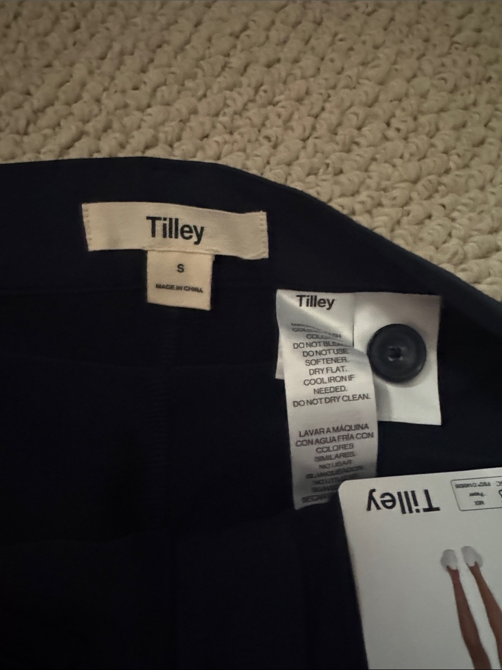 Tilley Navy Women's Skort - Classic A-Line - Picture 2 of 4